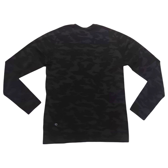 Lululemon Mens Small Camouflage Long Sleeve T-Shirt Activewear Training Gym - Picture 5 of 9